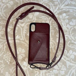 iPhone XS Bandolier phone carry case